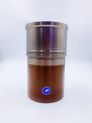  C10 C12 Overlapping Crosshatch Cylinder Sleeve Steel Chroming For Excavator