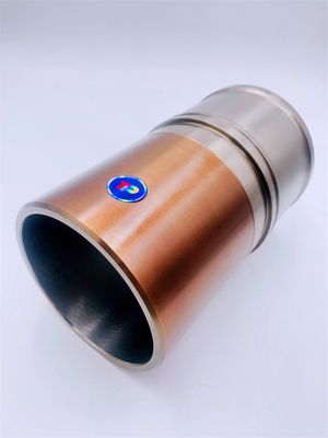  C10 C12 Overlapping Crosshatch Cylinder Sleeve Steel Chroming For Excavator
